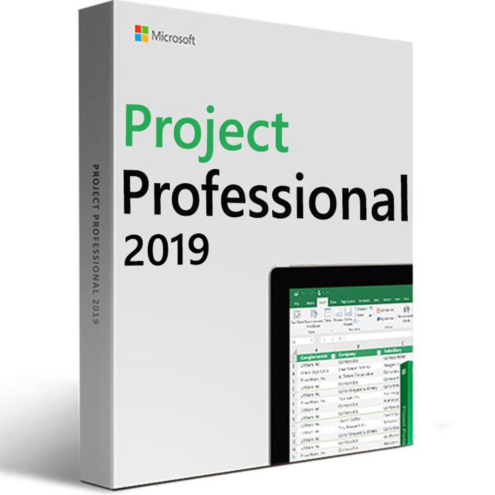 Microsoft Project Professional 2019 (Költöztethető) olcsón jogtiszta szoftver rendelés termékkulcsok