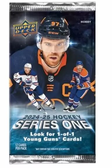 2024-25 Upper Deck Series 1 Hockey Hobby CsomagGyűjtői kártyák Flesh & Blood TCG > Gyűjtői hokikártyák