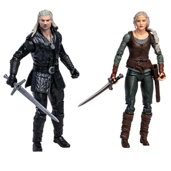 Action Figure Geralt and Ciri (the Witcher) 18 cmGyűjtői figurák > Games