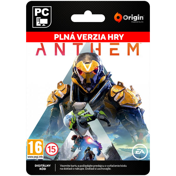 Anthem [Origin] - PCCD-Kulcsok > Akciójátékok