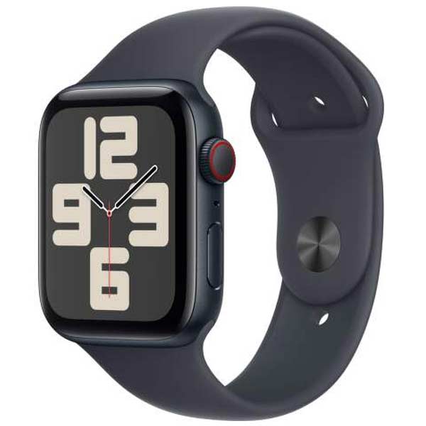 Apple Watch SE 2024 GPS + Cellular 40mm Midnight Aluminium Case with Midnight Sport Band - M/LApple Watch > Series SE