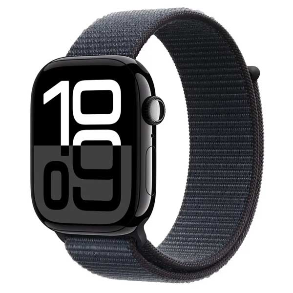 Apple Watch Series 10 GPS + Cellular 46mm Fekete alumínium sportszíjjalApple Watch > Series 10