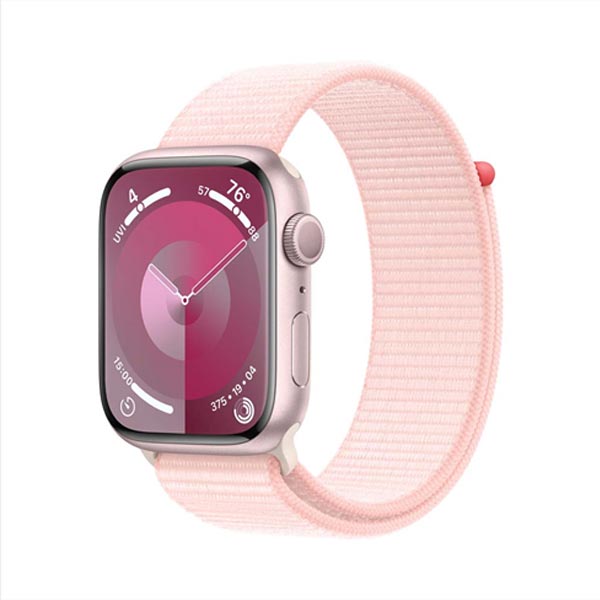 Apple Watch Series 9 GPS 45mm rózsaszín Aluminium Case Light rózsaszín Sport Loop-palApple Watch > Series 9