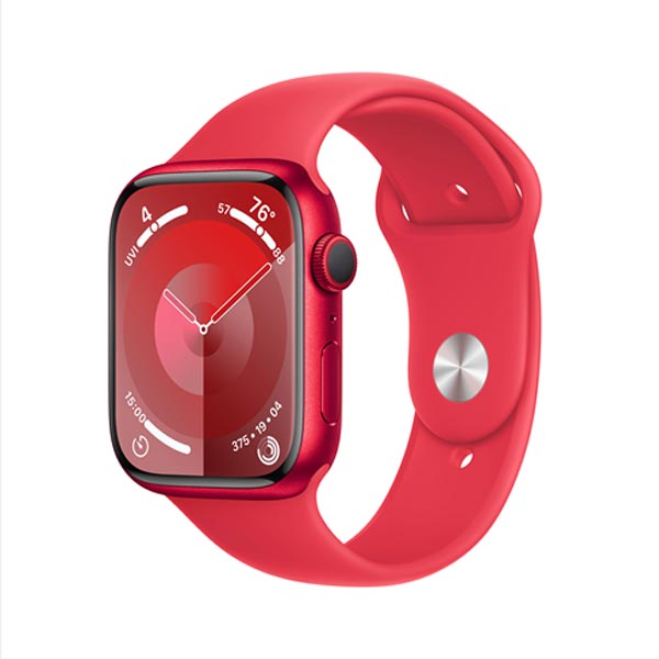 Apple Watch Series 9 GPS 45mm (PRODUCT)RED Aluminium Case (PRODUCT)RED Sport szíjjal - M/LApple Watch > Series 9