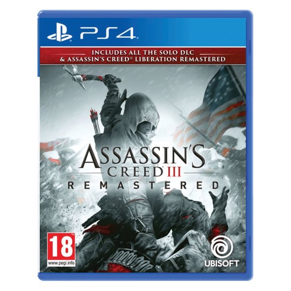 Assassin’s Creed 3 (Remastered) - PS4PlayStation 4 játékok > Akció