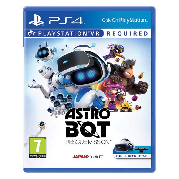 Astro Bot Rescue Mission - PS4PlayStation 4 játékok > PlayStation VR