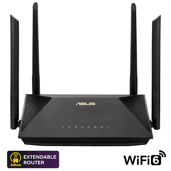 Asus RT-AX53UWiFi router és antenna > ASUS