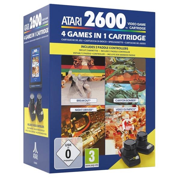 ATARI 2600+ 4 Games in 1 Paddle PackNintendo Switch > Nintendo Switch kiegészítők