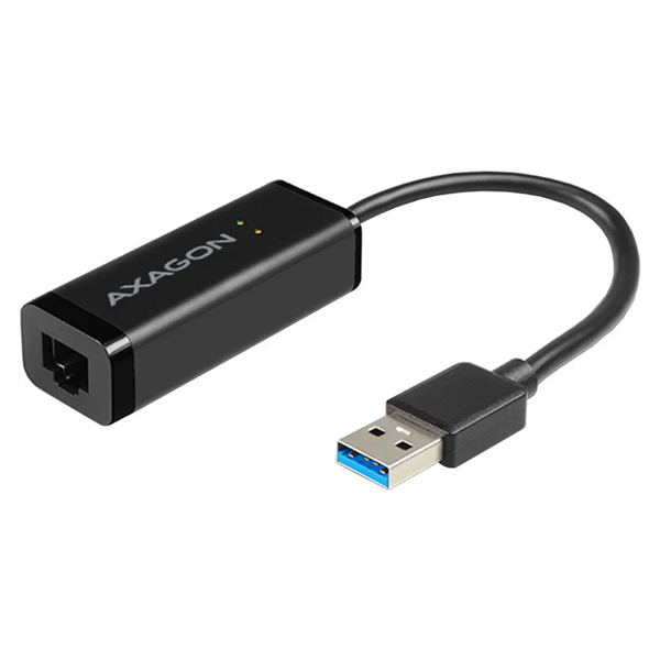 AXAGON ADE-SR Type-A USB3.0 – Gigabit Ethernet 10/100/1000 adapterWIFI routerek és bővítők > Hálózati kártyák és adapterek