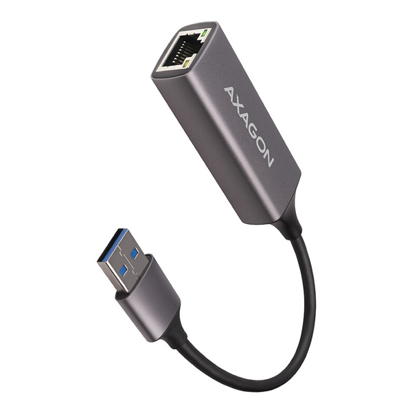 AXAGON ADE-TR Type-A USB3.2 Gen 1 - Gigabit Ethernet 10/100/1000 adaptérWIFI routerek és bővítők > Hálózati kártyák és adapterek