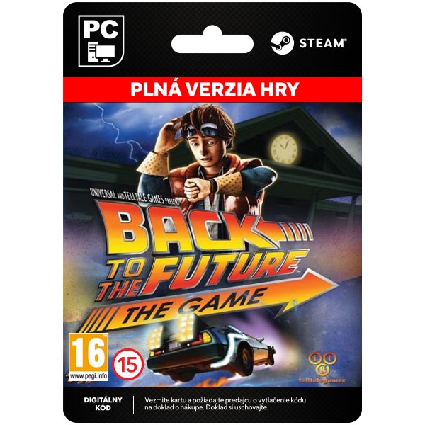 Back to the Future: The Game [Steam] - PCCD-Kulcsok > Verseny játékok