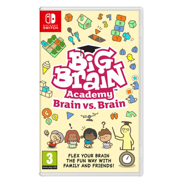 Big Brain Academy: Brain vs Brain - SwitchNintendo Switch játékok > Switch Bazár