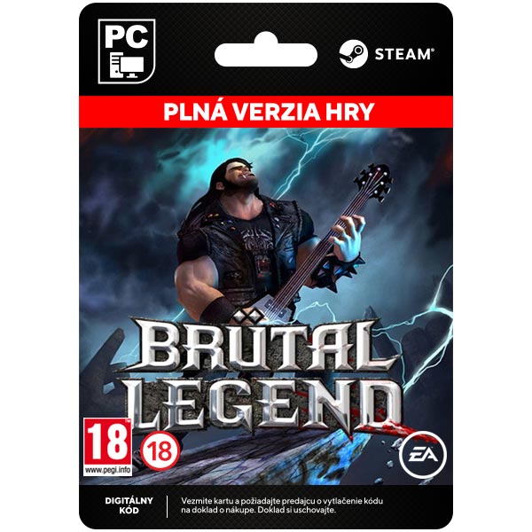 Brütal Legend [Steam] - PCCD-Kulcsok > Akciójátékok