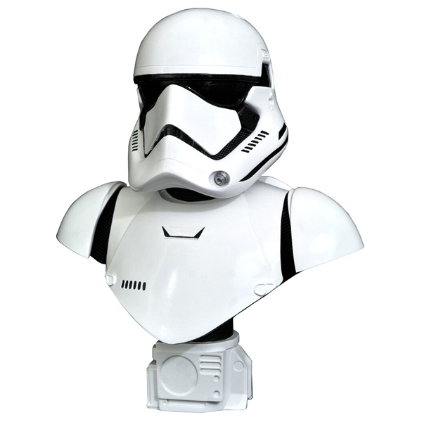 Mellszobor Star Wars The Force Awakens Trooper 1/2Figurák