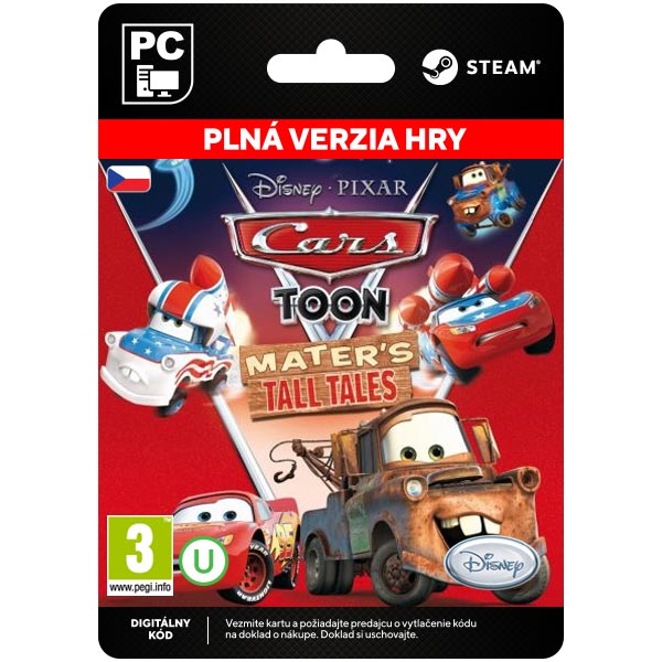 Cars Toon: Mater’s Tall Tales [Steam] - PCCD-Kulcsok > Verseny játékok