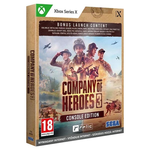 Company of Heroes 3 CZ (Console Launch Kiadás) - XBOX Series XXbox Series játékok > bazár