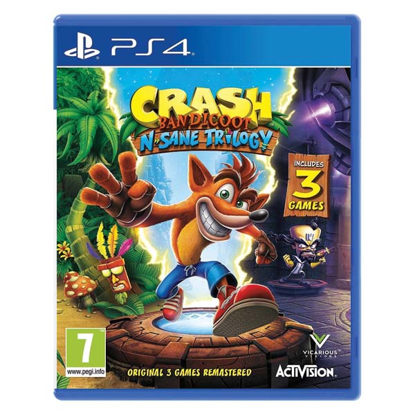 Crash Bandicoot N.Sane Trilógia - PS4PlayStation 4 játékok > Kaland