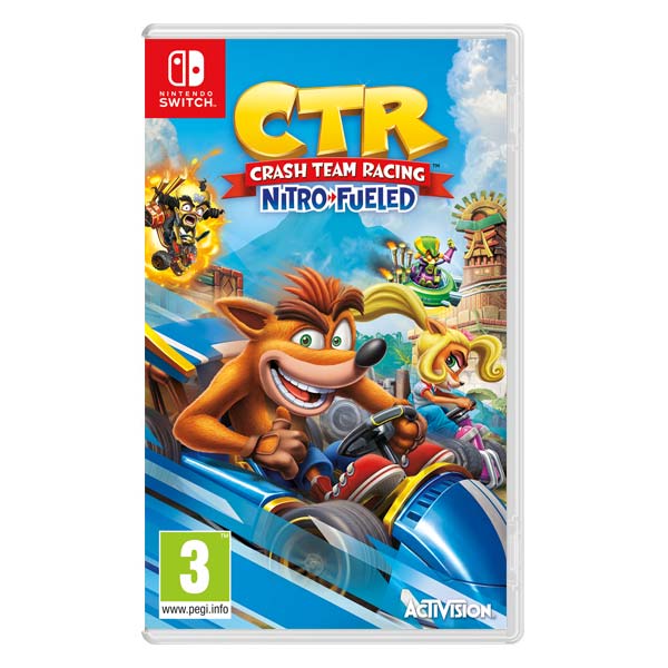 Crash Team Racing Nitro-Fueled - SwitchNintendo Switch játékok > Switch Bazár