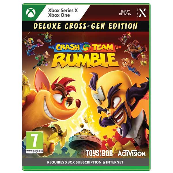 Crash Team Rumble (Deluxe Cross-Gen Kiadás) - XBOX Series XXbox One játékok > bazár