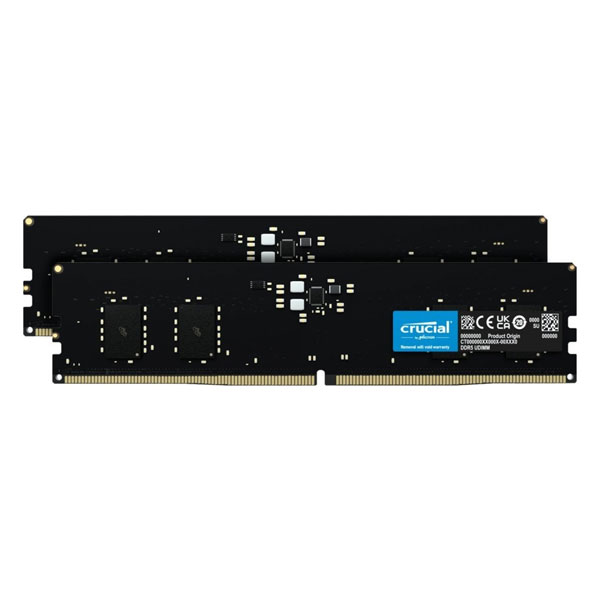 Crucial DDR5 16GB kit 4800MHz CL40 UnbufferedMemória > Asztali géphez