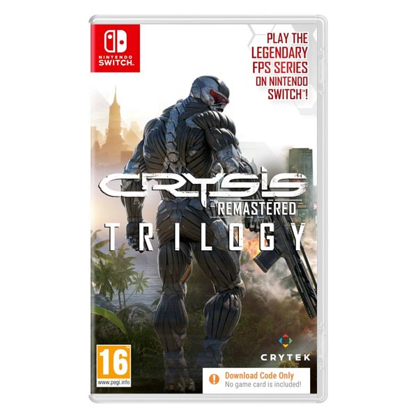 Crysis: Trilogy Remastered (Code in a Box Edition) - SwitchNintendo Switch játékok > Akció