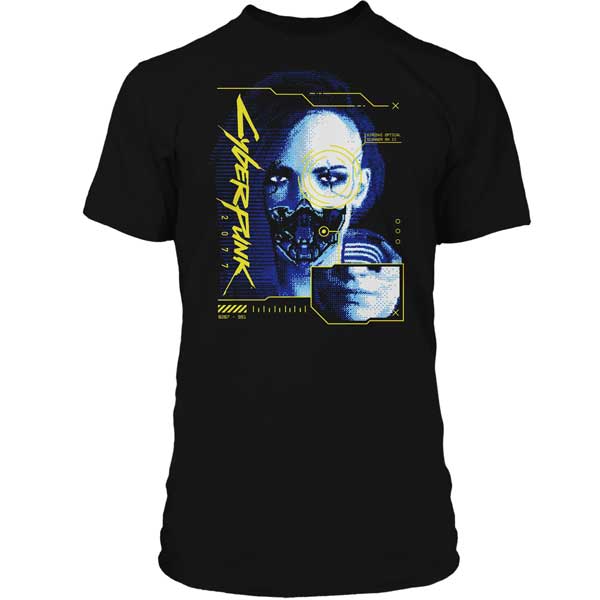 Cyber Face Premium T Shirt (Cyberpunk 2077) MPólók > Egyéb