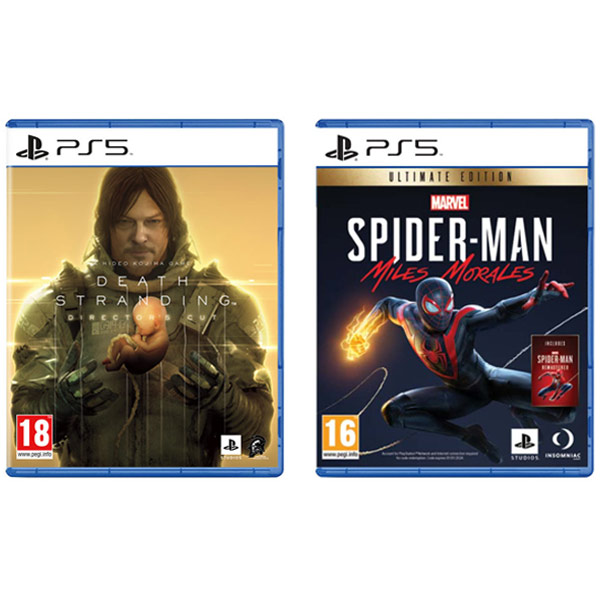 Death Stranding HU (Director’s Cut) + Marvel’s Spider-Man: Miles Morales HU (Ultimate Kiadás) - PS5PlayStation 5 játékok > Kaland