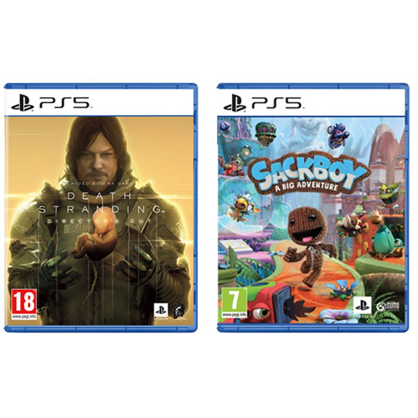 Death Stranding HU (Director’s Cut) + Sackboy: A Big Adventure HU; - PS5PlayStation 5 játékok > Kaland