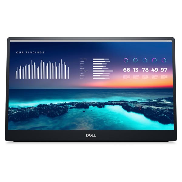 Dell 14 Portable Monitor - P1424H - 35.6cm (14'')Monitorok > DELL