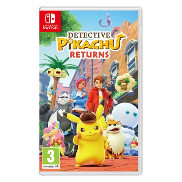 Detective Pikachu Returns - SwitchNintendo Switch játékok > Switch Bazár