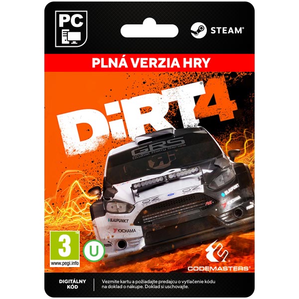 DiRT 4 [Steam] - PCCD-Kulcsok > Verseny játékok