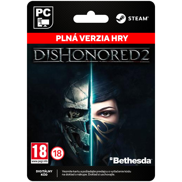 Dishonored 2 [Steam] - PCCD-Kulcsok > Akciójátékok