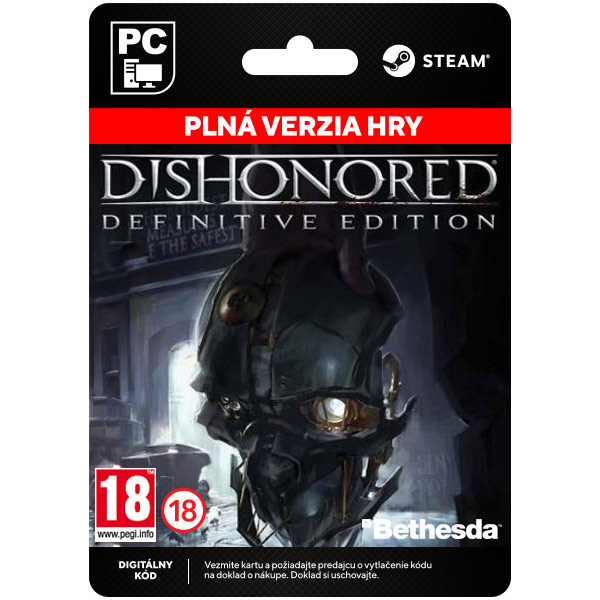 Dishonored (Definitive Kiadás) [Steam] - PCCD-Kulcsok > Akciójátékok