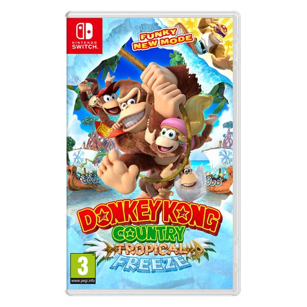 Donkey Kong Country: Tropical Freeze - SwitchNintendo Switch játékok > Switch Bazár