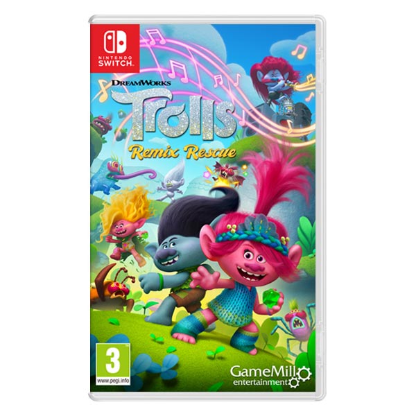 DreamWorks: Trolls Remix Rescue - SwitchNintendo Switch játékok > Switch Bazár