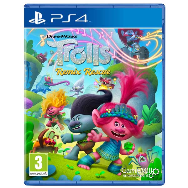 DreamWorks: Trolls Remix Rescue - PS4PlayStation 4 játékok > Kaland