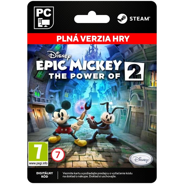 Epic Mickey 2: The Power of Two [Steam] - PCCD-Kulcsok > Verseny játékok