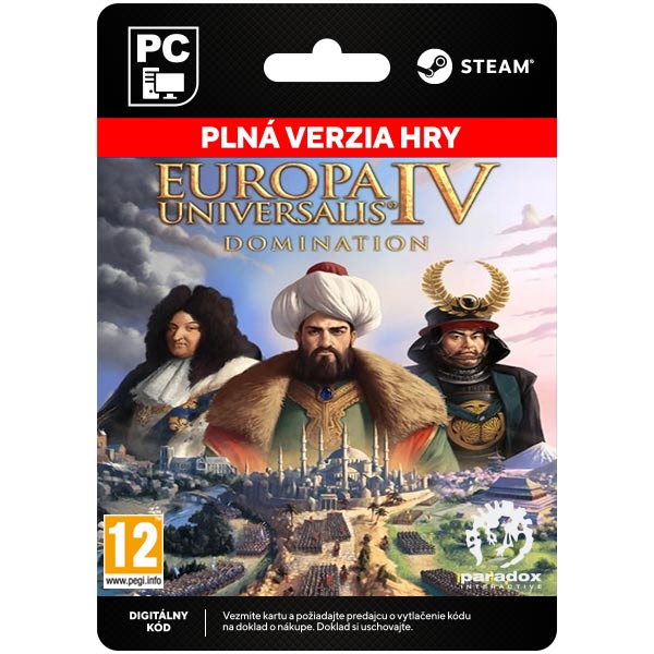 Europa Universalis IV: Domination [Steam] - PCPC Gaming > PC játékok