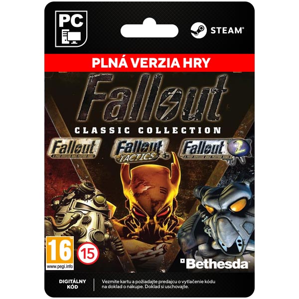 Fallout Classic Collection [Steam] - PCCD-Kulcsok > RPG