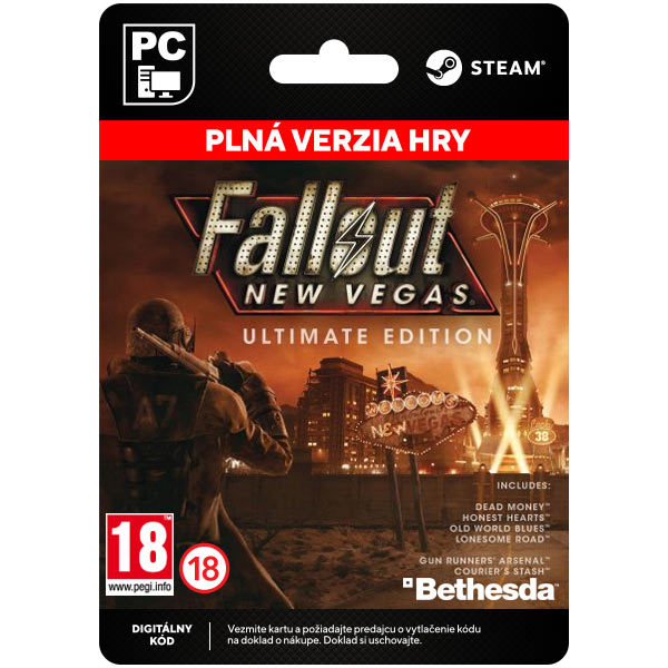 Fallout: New Vegas (Ultimate Kiadás) [Steam] - PCCD-Kulcsok > RPG