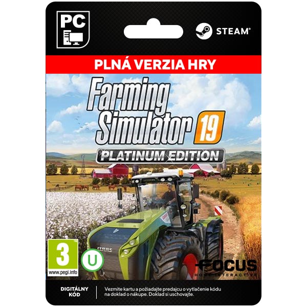 Farming Simulator 19 (Platinum Kiadás) [Steam] - PCCD-Kulcsok > Verseny játékok