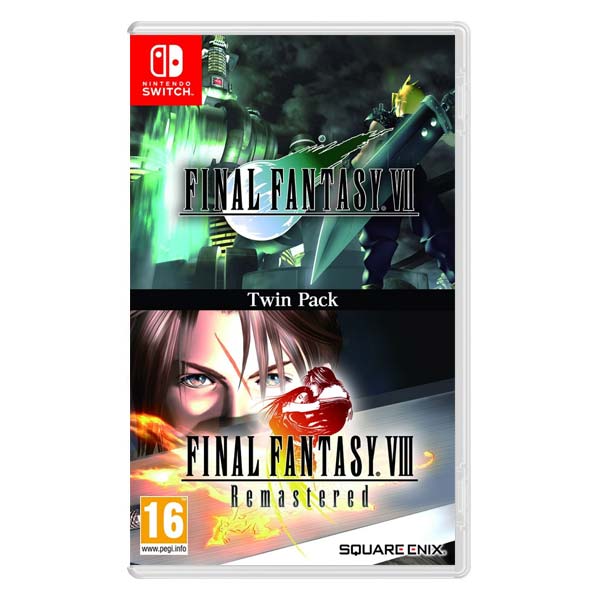 Final Fantasy 7 & Final Fantasy 8 Remastered (Twin Pack) - SwitchNintendo Switch játékok > RPG