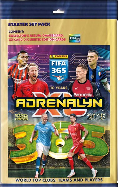 Focikártya Panini FIFA 365 2024/2025 Adrenalin Kártya Starter setGyűjtői kártyák Flesh & Blood TCG > Gyűjtői focikártyák