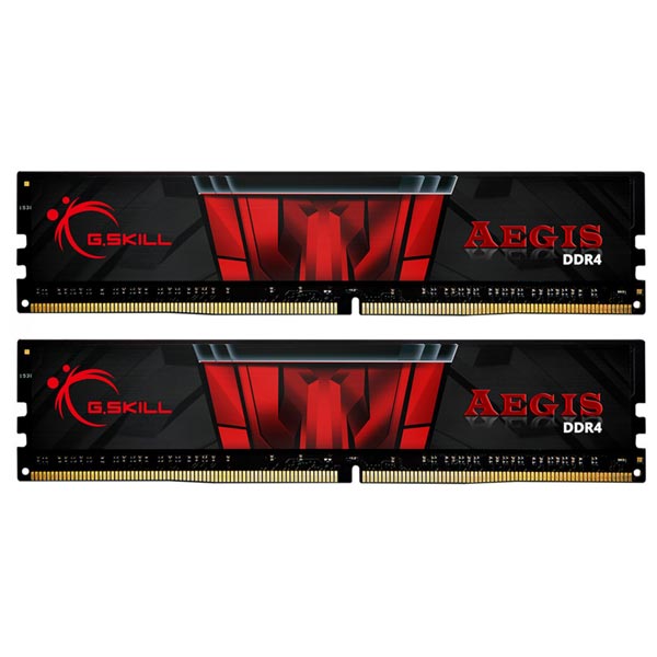 G.Skill 16GB DDR4 3200MHz Aegis (2x8GB) DIMM CL16Memória > Asztali géphez