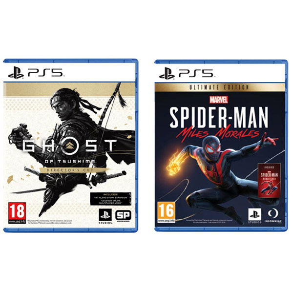 Ghost of Tsushima (Director’s Cut) HU + Marvel’s Spider-Man: Miles Morales HU (Ultimate Kiadás) - PS5PlayStation 5 játékok > Arkád