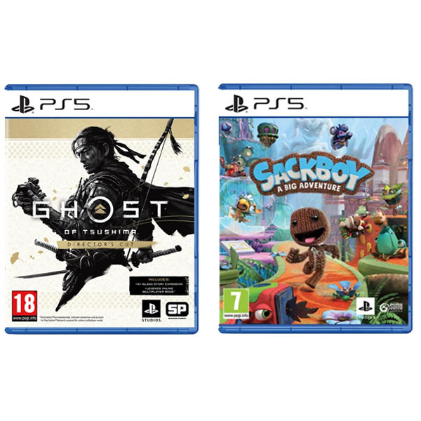 Ghost of Tsushima (Director’s Cut) HU + Sackboy: A Big Adventure HU - PS5PlayStation 5 játékok > Arkád