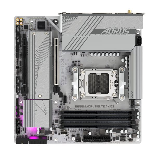 Gigabyte AORUS B650M ELITE AX ICE alaplap