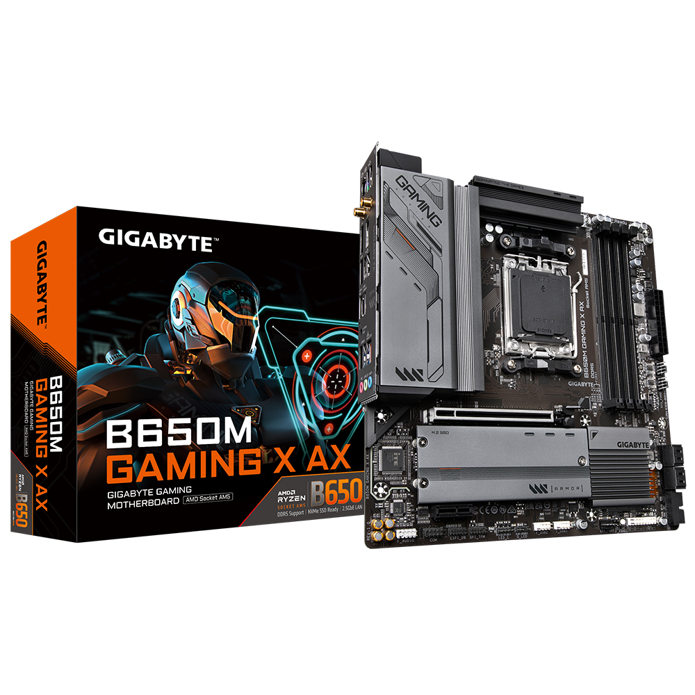 Gigabyte B650M GAMING X AX