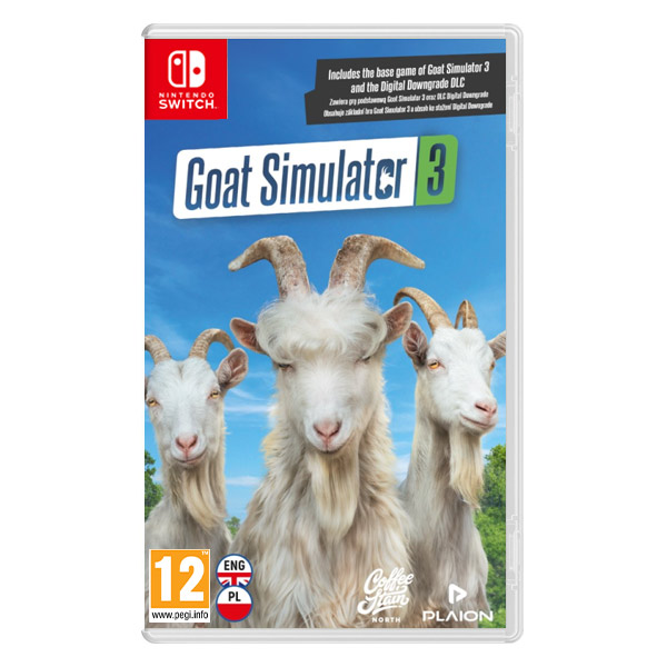 Goat Simulator 3 - SwitchNintendo Switch játékok > Szimulátorok