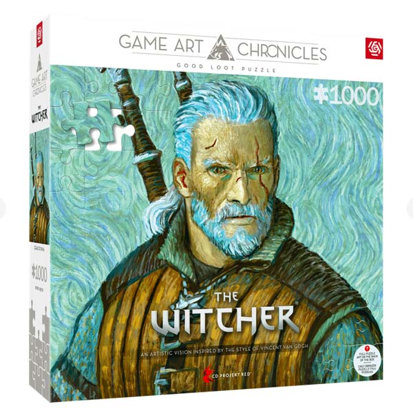 Good Loot Puzzle Game Art Chronicles The Witcher Geralt & Vincent van Gogh puzzle 1000 pcsLego és építőkészletek > Puzzle